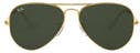Aviator Large Metal - Grey Green